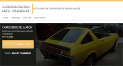 Desktop Screenshot of carrosserie-del-marco.com